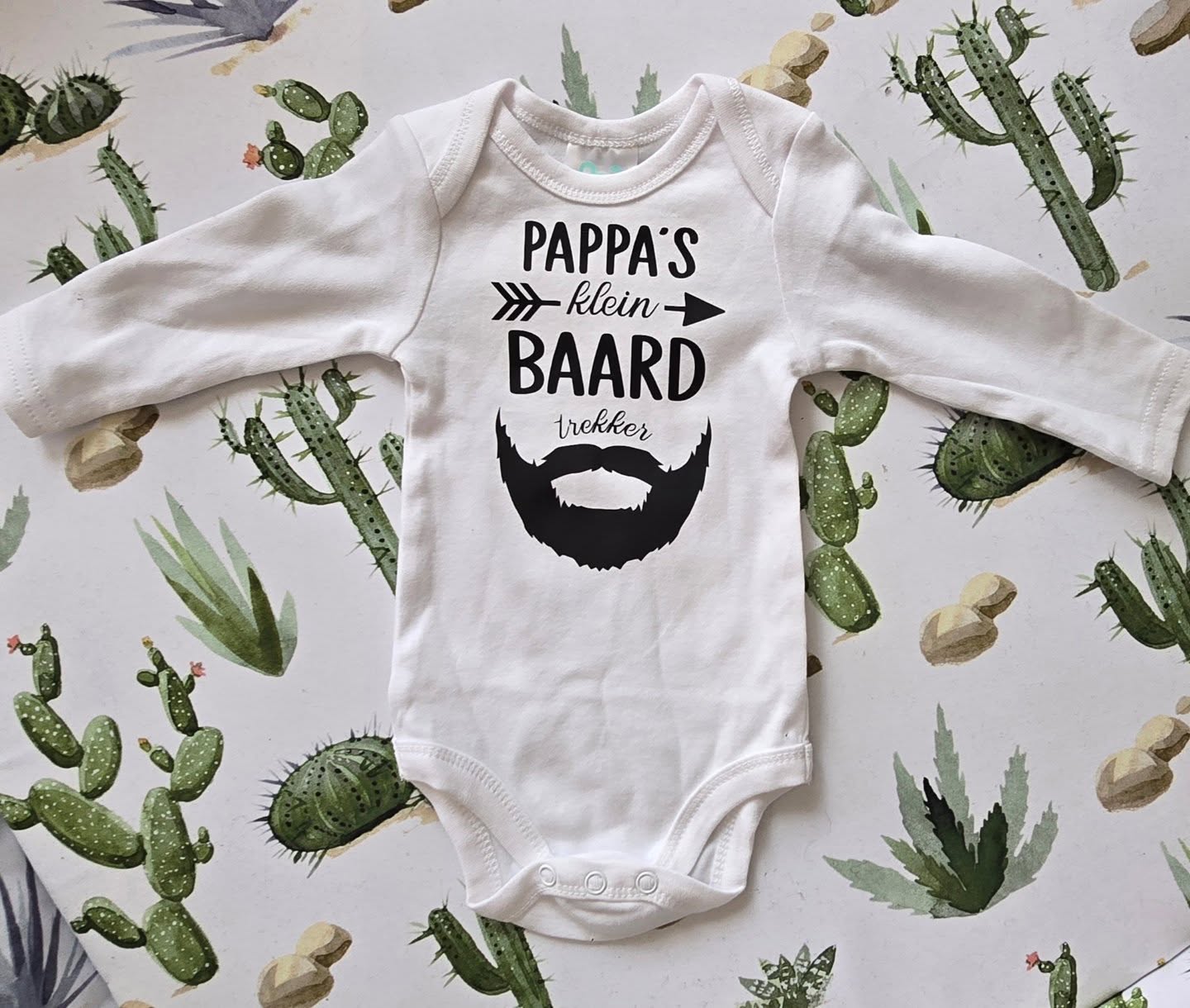 Pappa's klein baard trekker