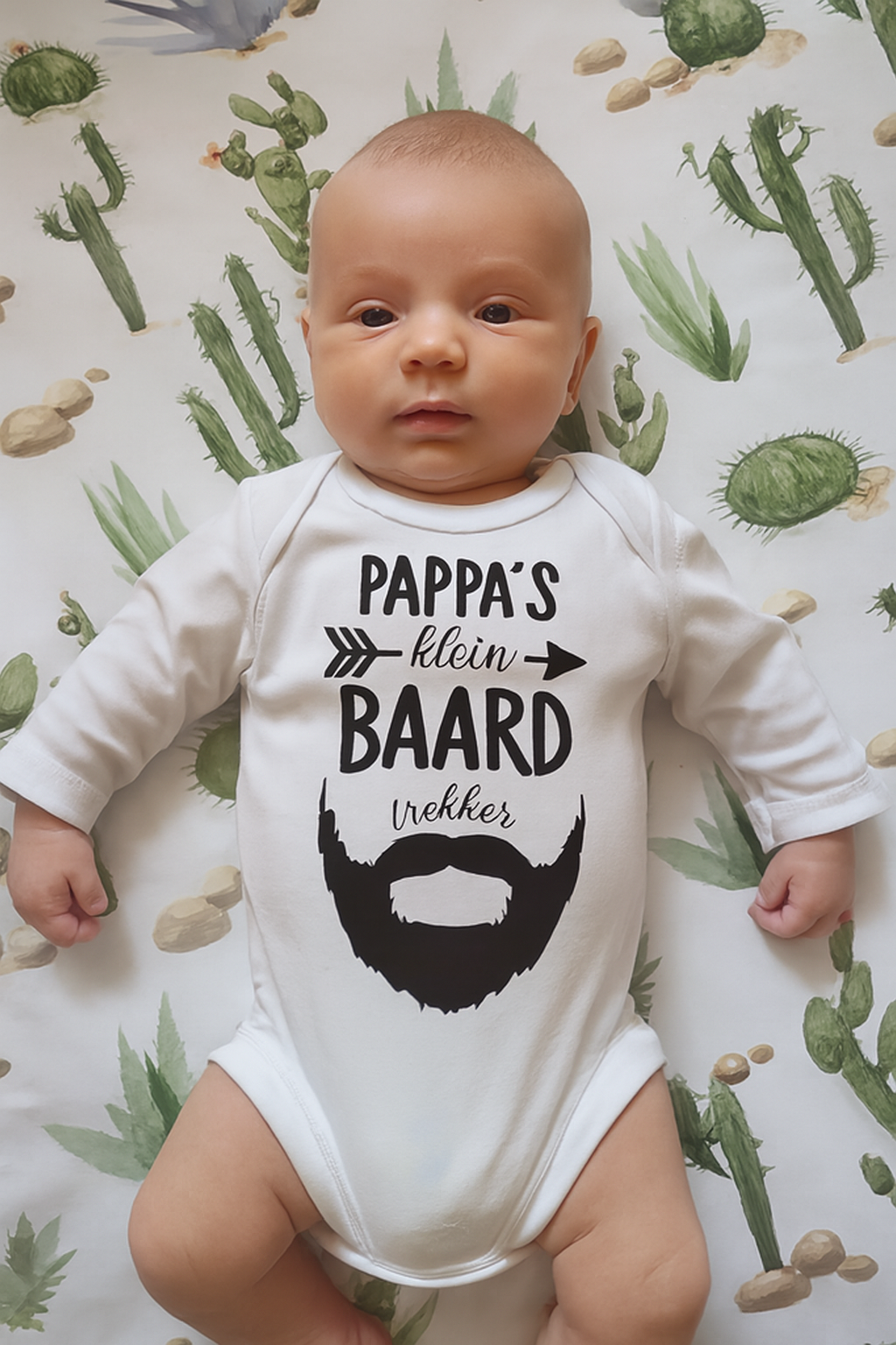 Pappa's klein baard trekker