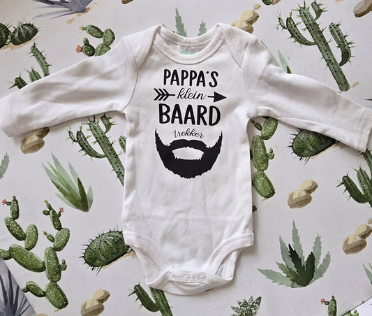 Pappa's klein baard trekker